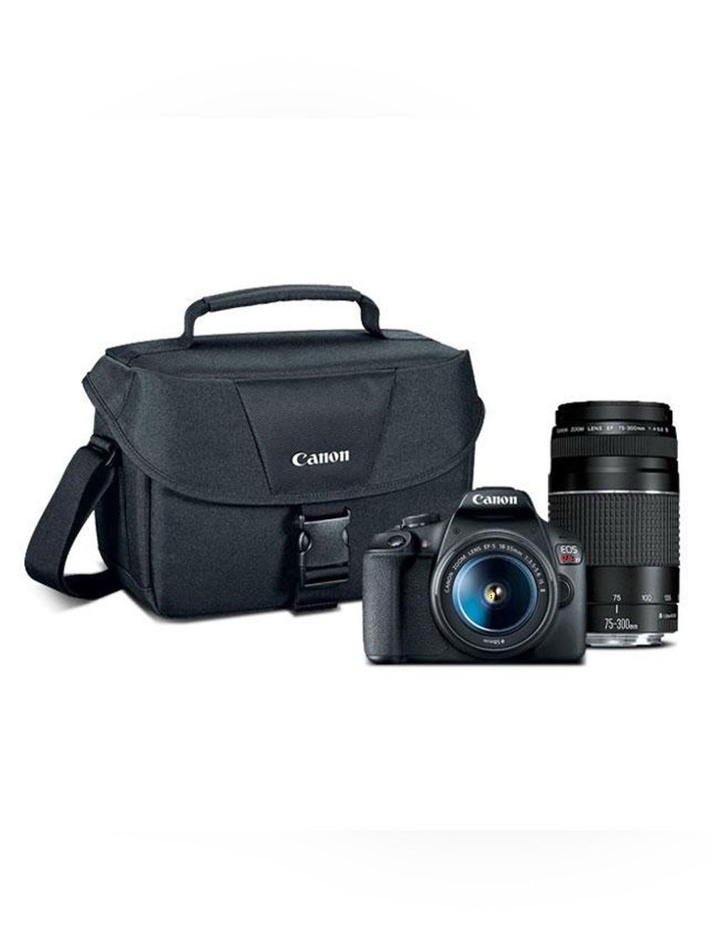 NEW Canon EOS Rebel T7 24.1 Megapixel Digital SLR Camera with Lens Black